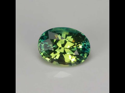 Oval Cut BiColor Sapphire 2.02 Carats