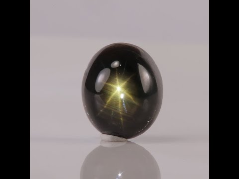 Cabochon Black Star Sapphire 7.80 Carats