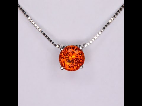 Spessartite Garnet Pendant