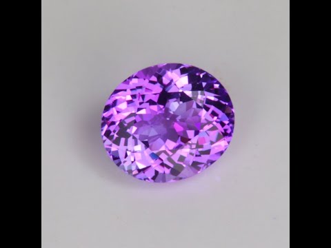 Oval Cut Fancy Violet Pink Tanzanite .85 Carats