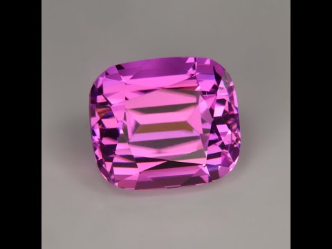 Antique Cushion Cut Kunzite 19.48 Carats