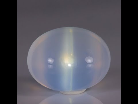 Oval Cabochon Catseye Moonstone 17.34 Carats