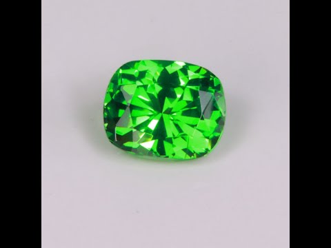Antique Cushion Cut Tsavorite Garnet 1.44 Carats