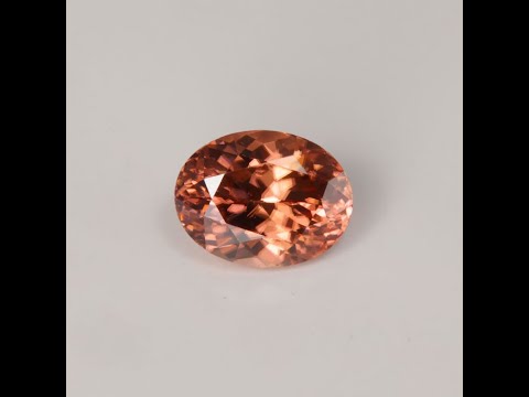 Oval Imperial Zircon Gemstone 5.21 Carats (Hidden Gem)
