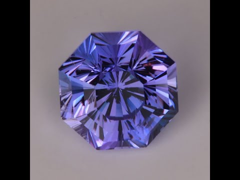Octagonal Brilliant Tanzanite 1.44 Carats