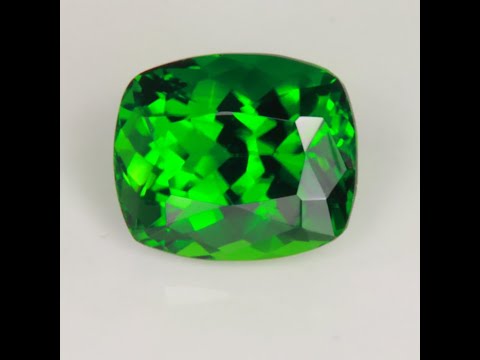 Antique Cushion Cut Chrome Tourmaline 1.68 Carats