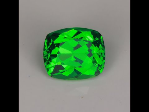 Antique Cushion Tsavorite Garnet Gemstone 1.58 Carats