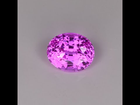 HIDDEN GEM Oval Cut Pink Sapphire 1.52 Carats