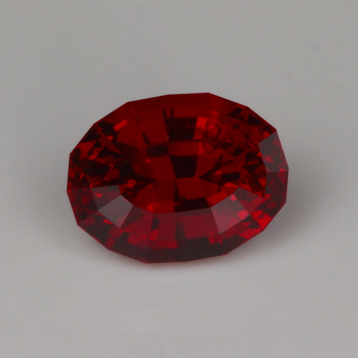 vivid red garnet gemstone pyrope anthill