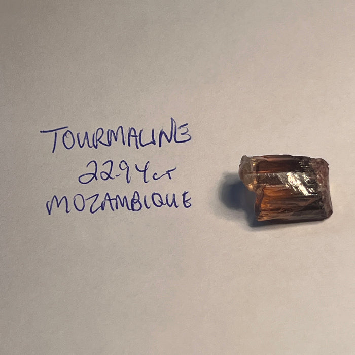 tourmaline rough before