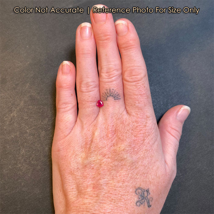 size or ruby on hand reference