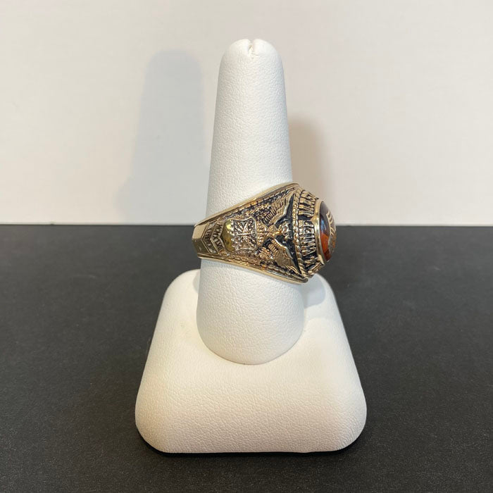 usaf ring chief master sargeant yellow gold