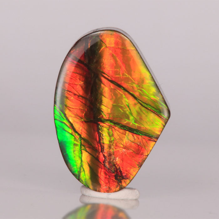 yellow orange green ammolite