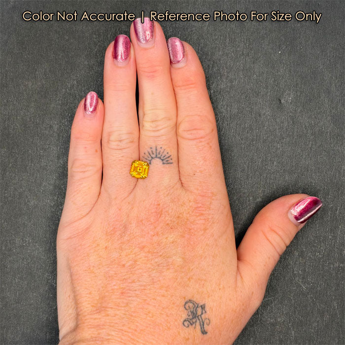 rare yellow sapphire gem size