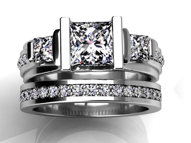 Custom Designed Engagement Ring by Christopher Michael