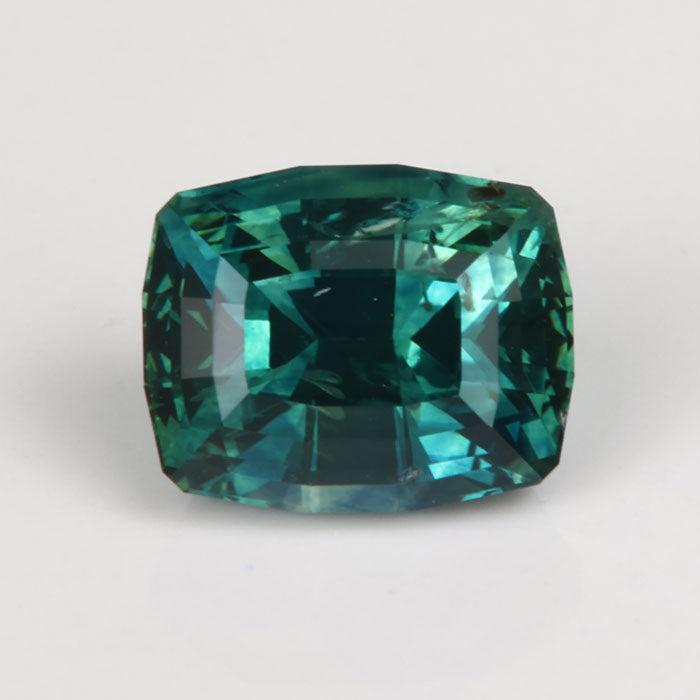 Step Antique Cushion Montana Sapphire