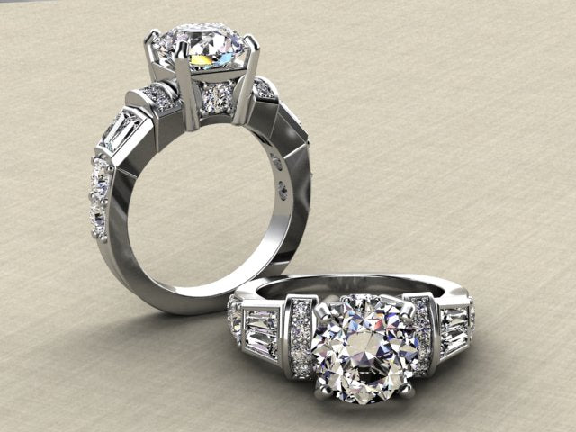 Engagement Ring Designed By Christopher Michael