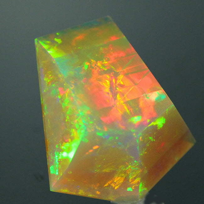 Faceted Welo Opal 17.6 Carats