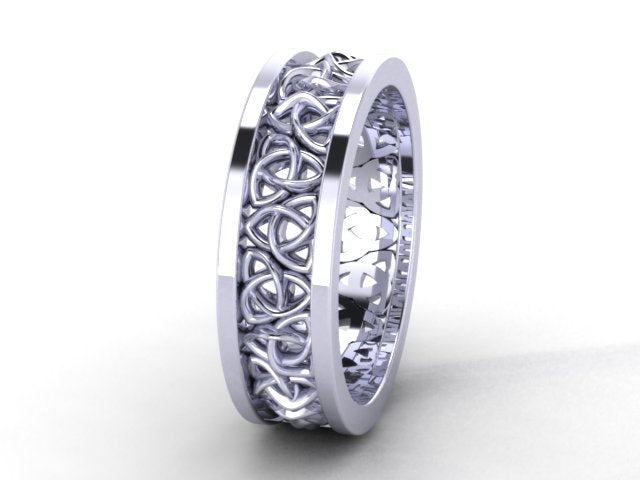 Celtic Wedding Band Designed By Christopher Michael