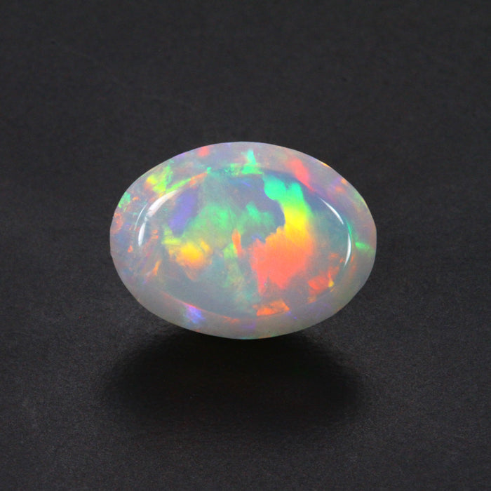 Race Track Oval Cabochon Welo Opal Gemstone 6.80 Carats