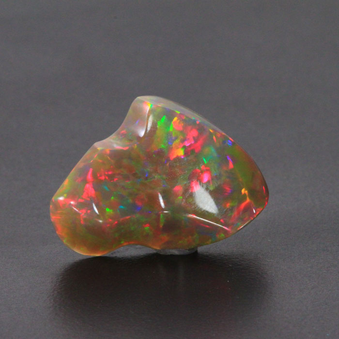 Black Freeform Cabochon Opal