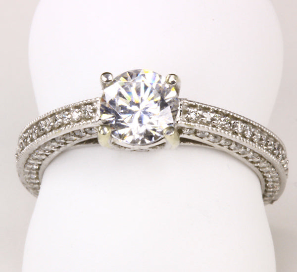 Ladies' 18K White Gold Ring