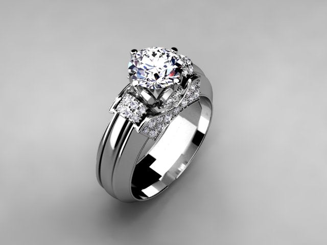 Engagement Ring Designed By Christopher Michael