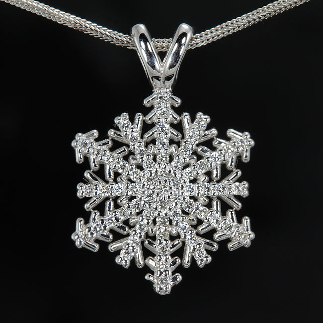 Christopher Michael Custom Diamond Snowflake Pendant Limited Edition