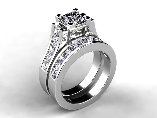 Engagement Ring Set Designed By Christopher Michael