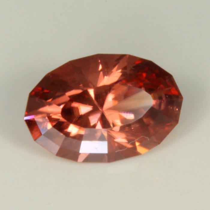 Imperial Zircon Oval 2.54 Carats