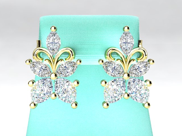 Earrings Designed By Christopher Michael