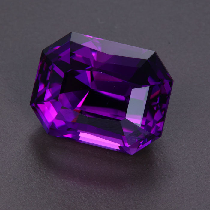 Emerald Cut Amethyst