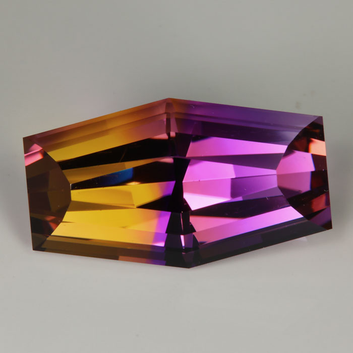 Hexagon Cut Bolivia Ametrine
