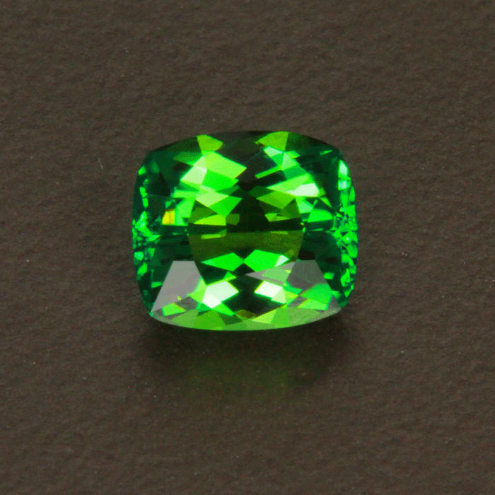 Antique Cushion Chrome Tourmaline