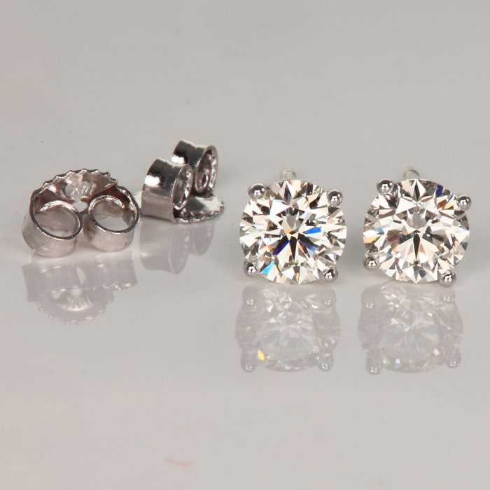 Diamond Stud Earrings