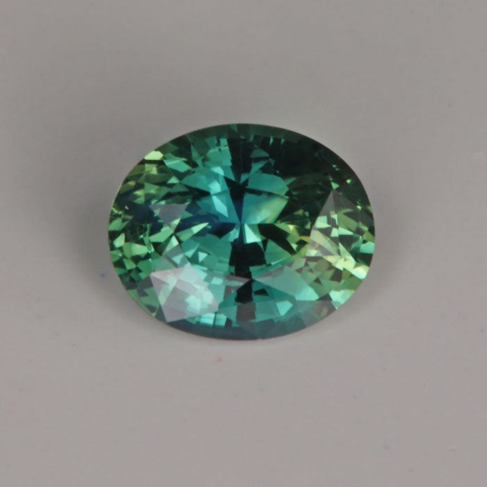 Oval Bi-Color Sapphire