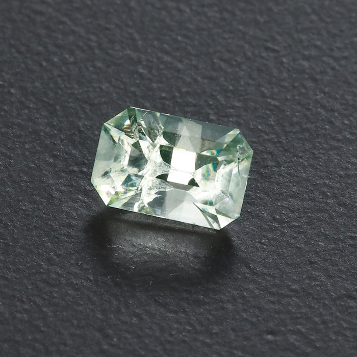Barion Style Emerald Cut Hyalite Opal Gemstone .91 Carats