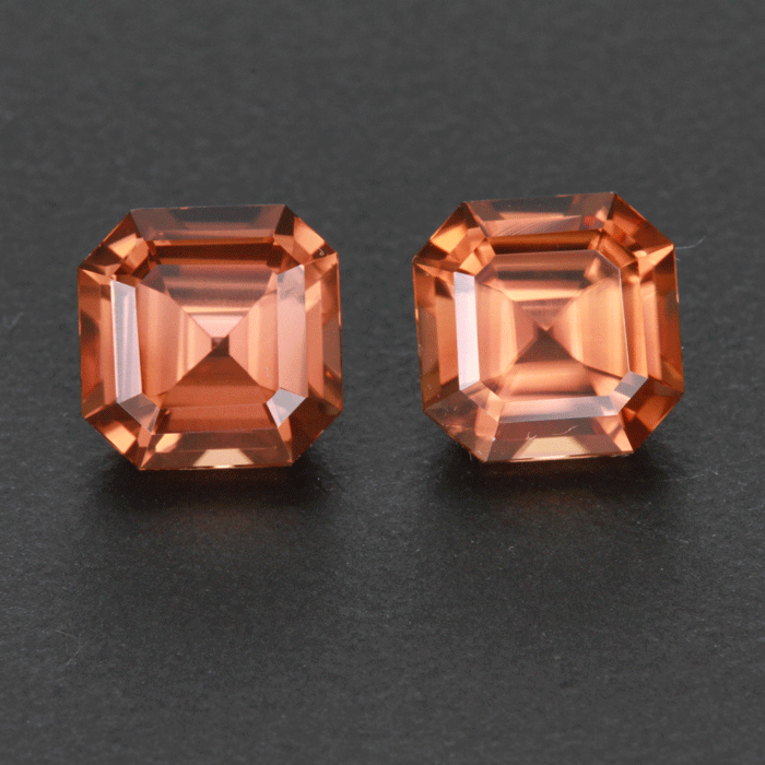 Square Cut Imperial Zircon