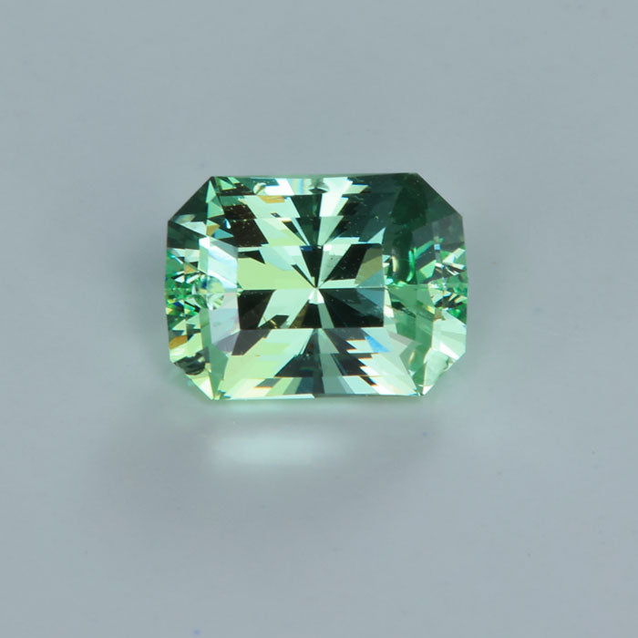 Barion Style Emerald Cut Merelani Mint Garnet Gemstone 2.08 Carats