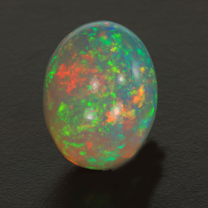 Oval Cabochon Welo Opal Gemstone 18.66 Carats