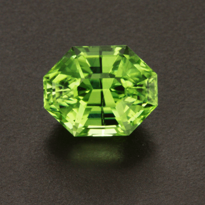 Step Cut Octagon Peridot