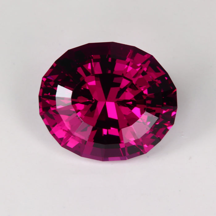 Stepped Oval Rhodolite Garnet