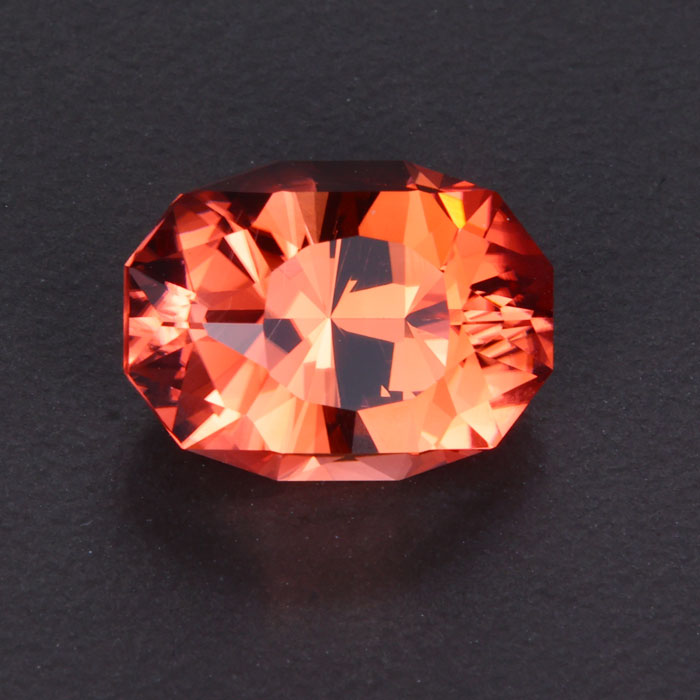 oval tourmaline from Congo