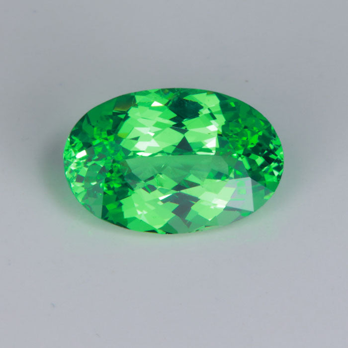 Oval Tsavorite Garnet