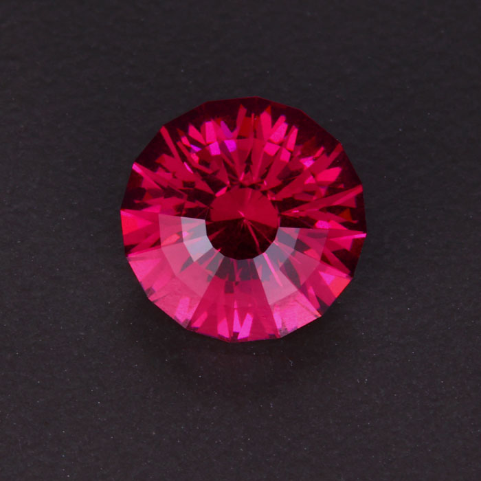 Natural Untreated Round Brilliant Cut Umbalite Garnet Gemstone 4.35 Carats