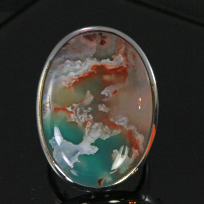 sterling silve aquaprase ring