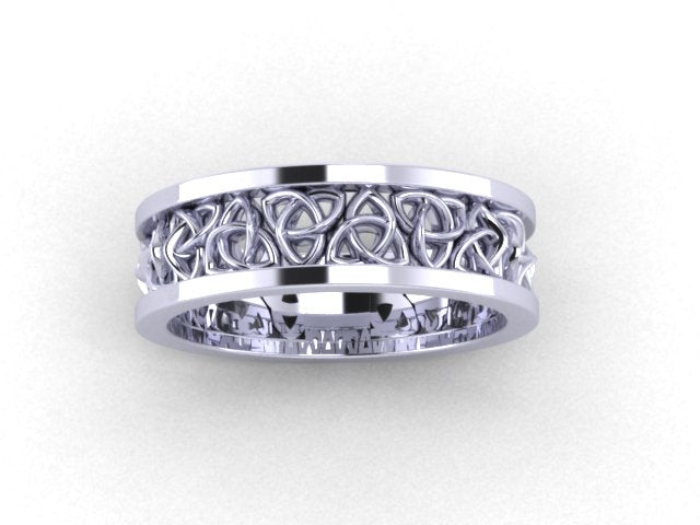 Celtic Wedding Band Designed By Christopher Michael