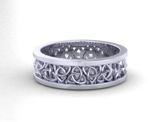 Celtic Wedding Band Designed By Christopher Michael