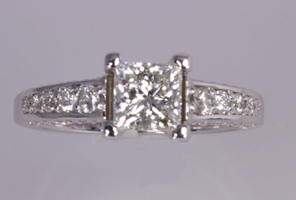 Princess Diamond Engagement Ring