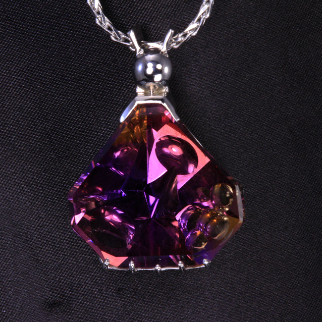 Amethyst 30 Carat Fantasy Cut